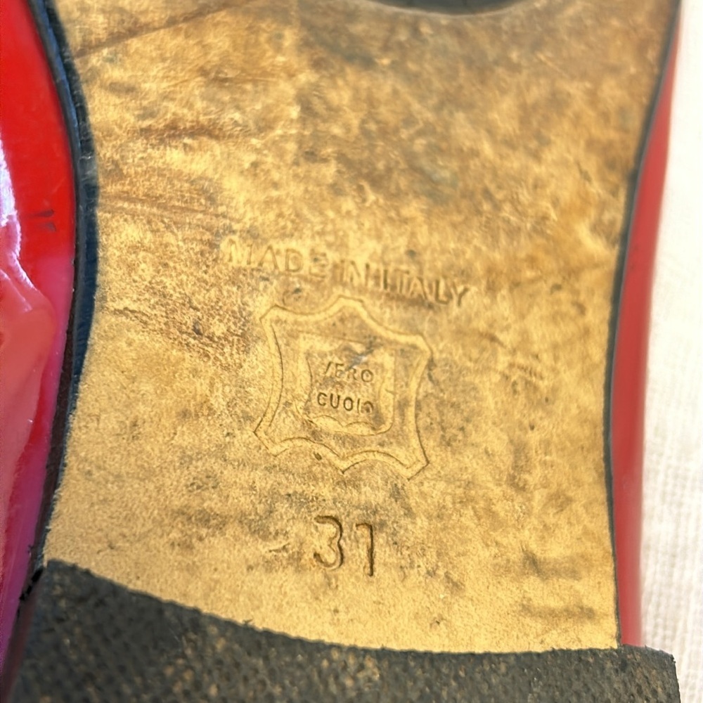 Gallucci made in Italy leather ballet flats - Picture 8 of 10